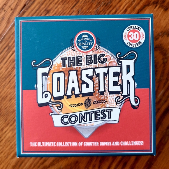 Professor Puzzle Other - 🍺🎯 NWT‼️Big Coaster Contest Game Set